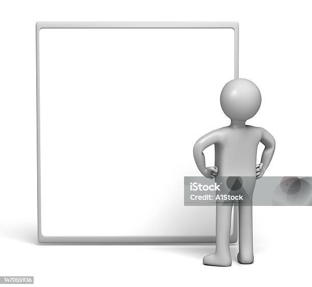Looking At Signboard Stock Photo - Download Image Now - Analyzing, Arms Akimbo, Back
