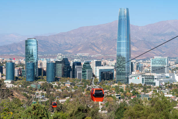 istock Santiago, Chile urban skyline and cityscape 1470561680
