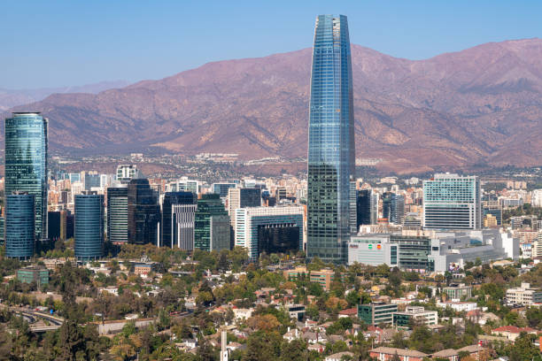 istock Santiago, Chile urban skyline and cityscape 1470561686