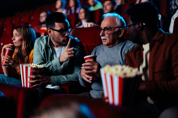 istock Audience in movie theater. 1470567365
