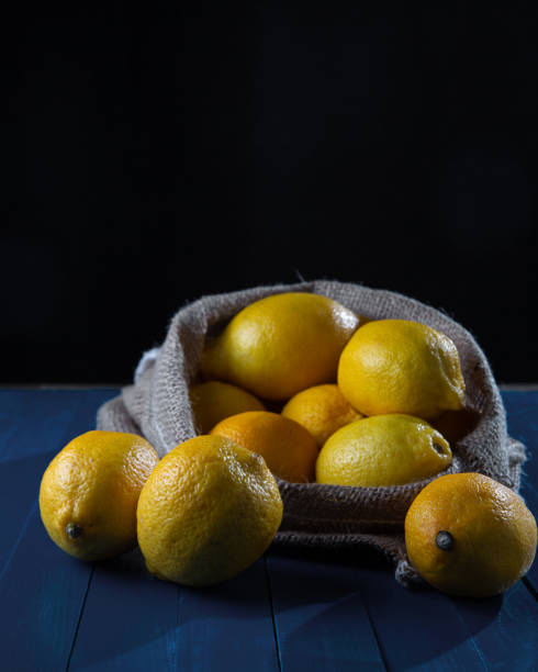istock There are lemons in a bag on the table. 1470568963