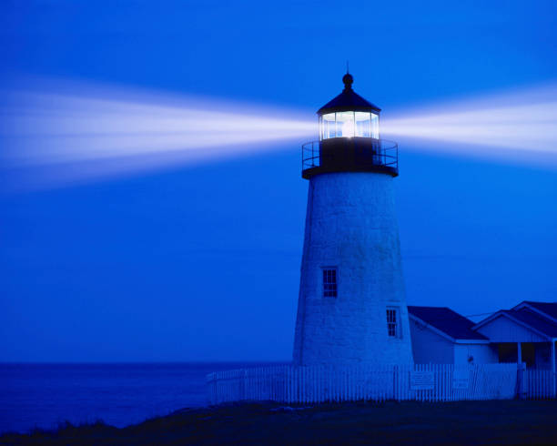 Pemaquid Lighthouse Pemaquid Lighthouse in Pemaquid Maine. lighthouse vacation stock pictures, royalty-free photos & images