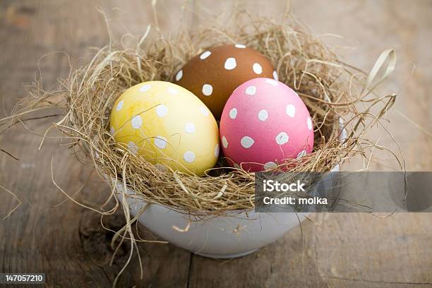 Easter Eggs Stock Photo - Download Image Now - Animal Egg, Animal Markings, Bright