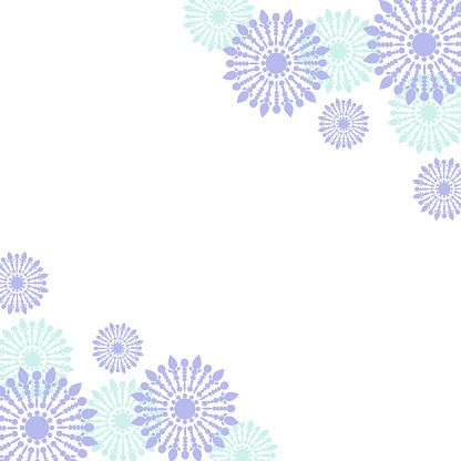 It is a background illustration material of the pale color of the geometric pattern.