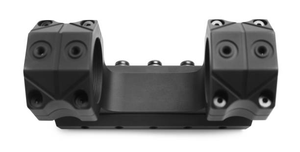 istock Quick disconnect sniper cantilever scope mount isolated on white 1470574263