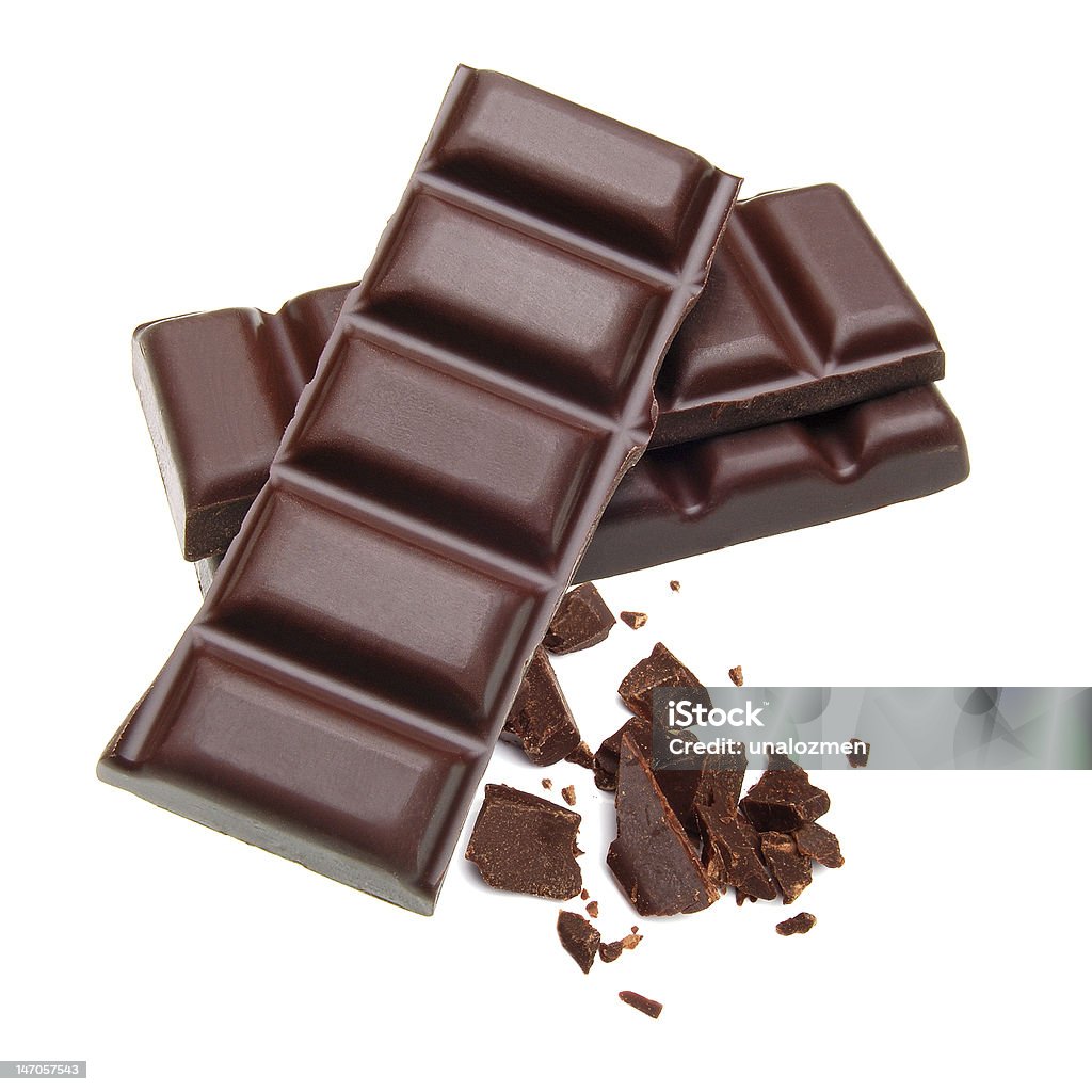 Наборный шоколадные баров - Стоковые фото Без людей роялти-фри