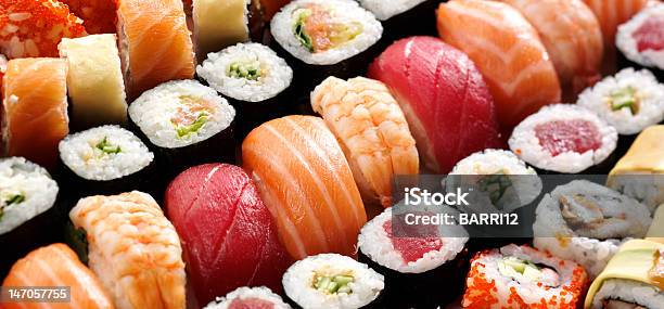 Japanese Sushi Stock Photo - Download Image Now - Sushi, Japanese Food, Japan
