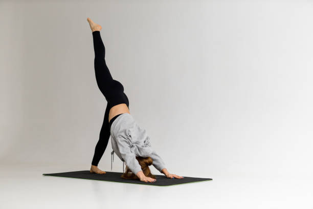 istock Active lifestyle, woman doing yoga. 1470578619