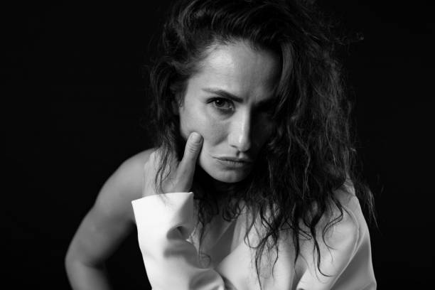 Fashion portrait of beautiful woman.