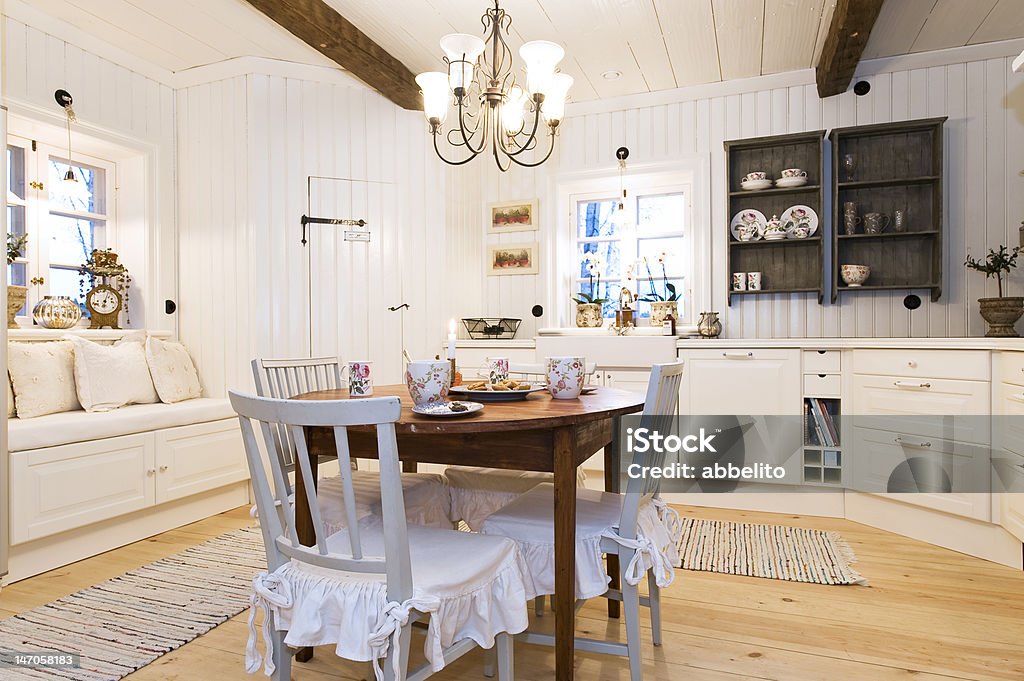 Bela cozinha - Foto de stock de Suécia royalty-free