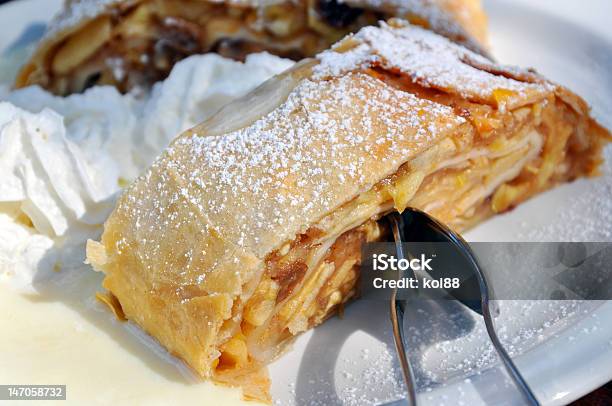 Apple Strudel Stock Photo - Download Image Now - Apple Strudel, Austria, Bavaria