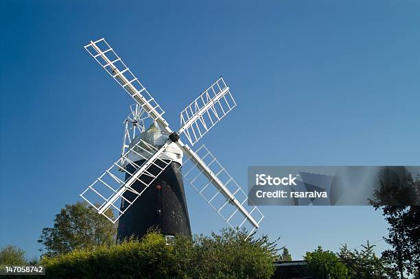 Stretham Molino De Viento Foto de stock y más banco de imágenes de Cambridgeshire - Cambridgeshire, Molino de viento, Aire libre