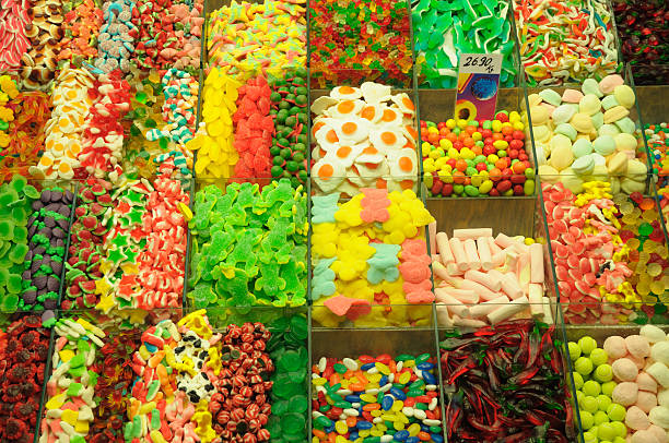 istock Sweets stand at market in Barcelona 147058808