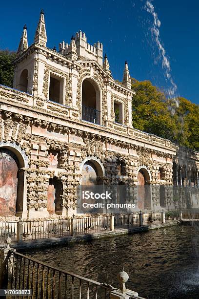 Mercurys Pool Alcazarsevilla Stockfoto und mehr Bilder von Alcazarpalast - Alcazarpalast, Andalusien, Architektur