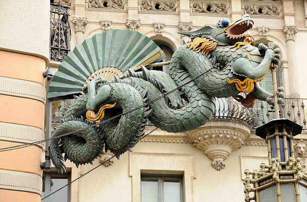 istock Chinese Dragon in Barcelona, Spain 147059612