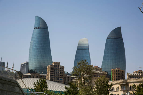 istock Old and New Baku 1470596799
