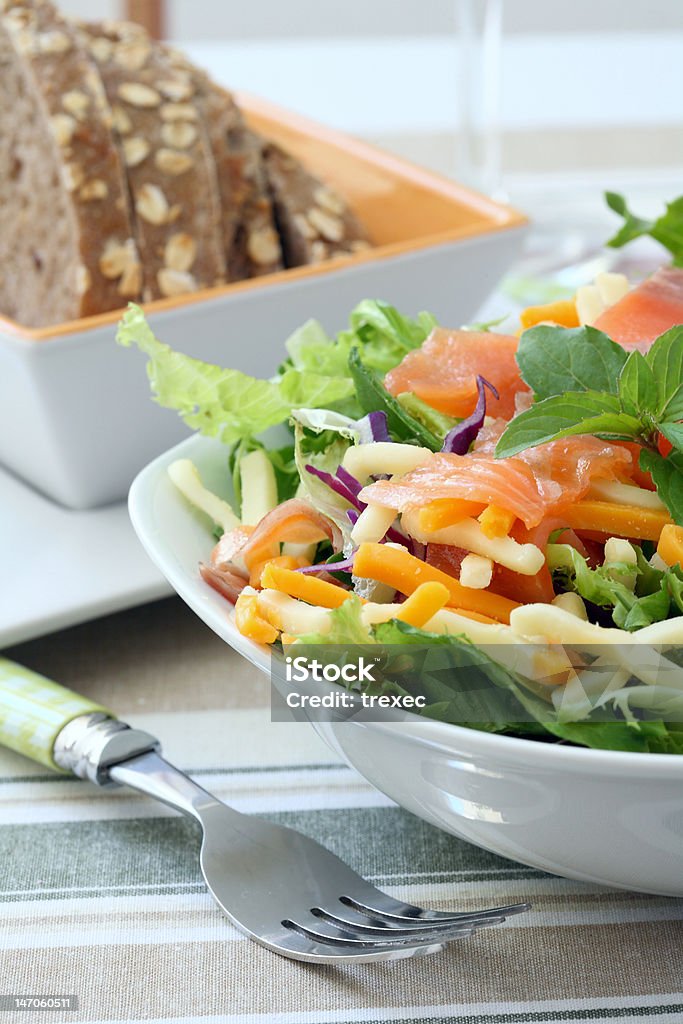 Salada - Foto de stock de Alface royalty-free