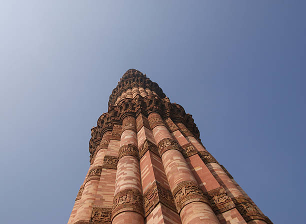 qutb complex (également fait mention qutab ou qutub, qutb), delhi - delhi quitab minar qutab new delhi photos et images de collection