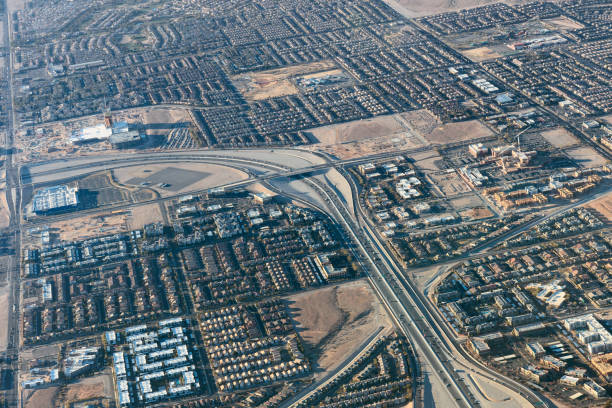 istock Las Vegas Freeway and Suburbs 1470606943