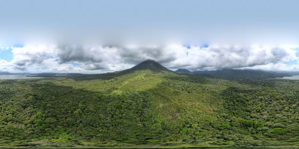 istock Aerial 360 Arenal Volcano 1470608423
