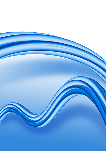 Blue swirling design elements floating in the air
Illustration realized in Adobe Illustrator and Photoshop