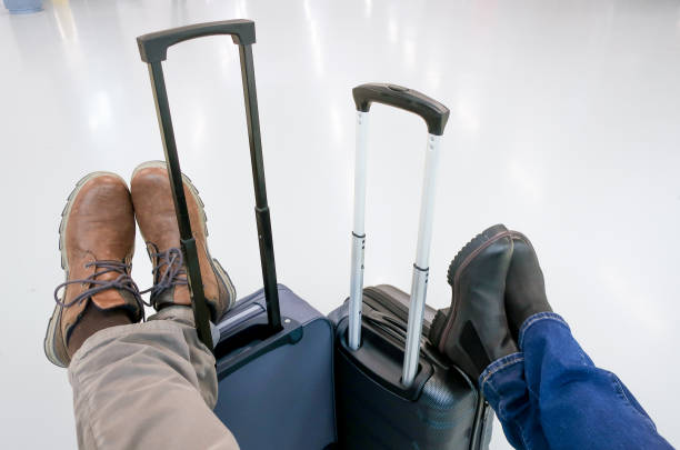 istock Couple waiting to start a trip 1470609764