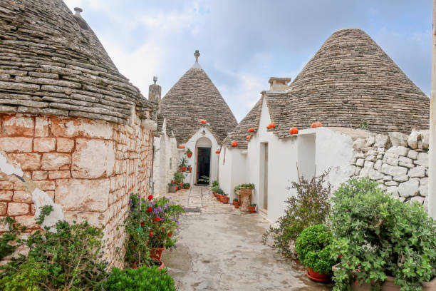 Southern Italy trulli houses
