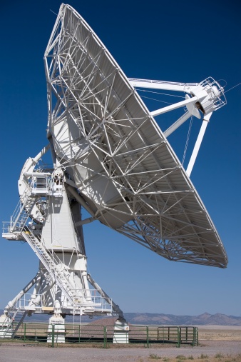 Very Large Array radio telescope antenna