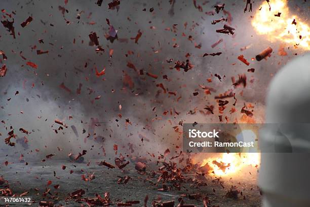 Boom Stock Photo - Download Image Now - Exploding, Bombing, Bomb