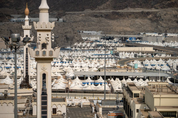 Tented City of Mina during Hajj