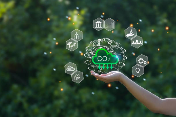 istock CO2, Carbon Dioxide Emission Reduction Concept, Sustainable Environmental Development 1470627704