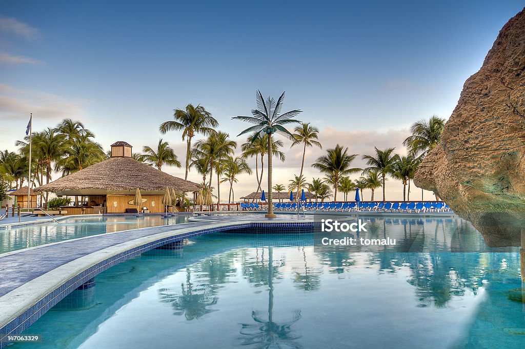 Piscina esterna - Foto stock royalty-free di Bahamas