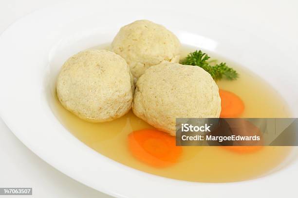 Matzo Ball Soup Stock Photo - Download Image Now - Circle, Matzo, Chicken Soup