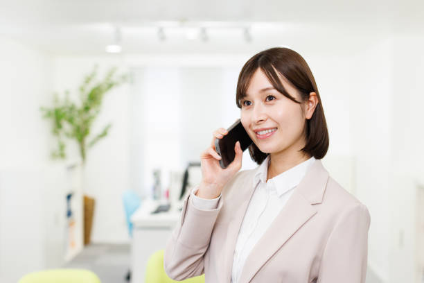 Mature woman talking on mobile