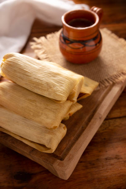 istock Homemade Tamales with Champurrado 1470644030