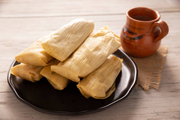istock Tamales and Atole Mexico 1470644054