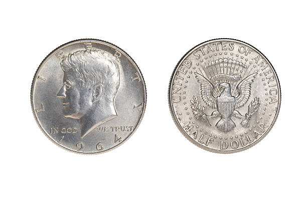 istock Kennedy Fifty Cent Piece - 1964 147065066