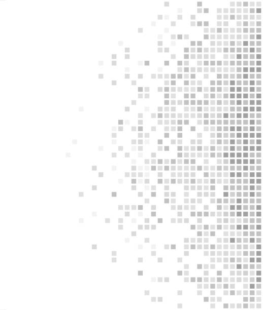 loose data tiles pixels pattern border design background disintegration stock illustrations