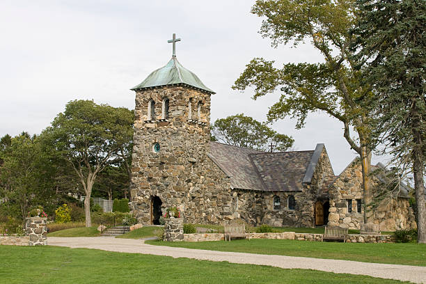 istock St Anne church in Kennebunkport 147065306