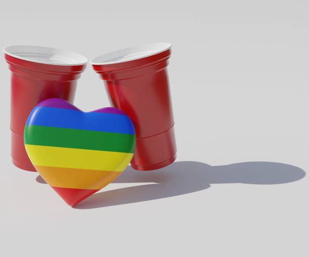 istock heart shape in rainbow pride color with red cup after party 1470653967