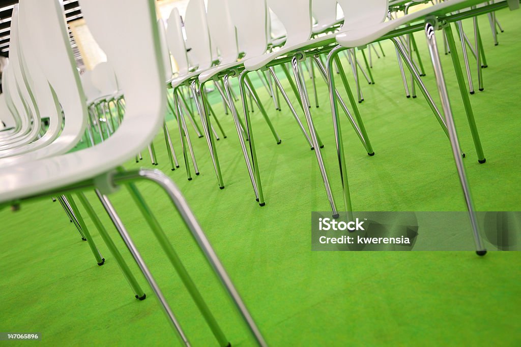 Verde auditorium - Foto stock royalty-free di Auditorio