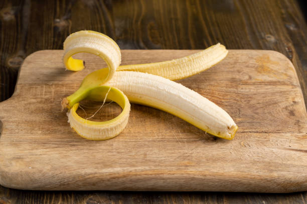 istock an open banana lies on the table 1470665207