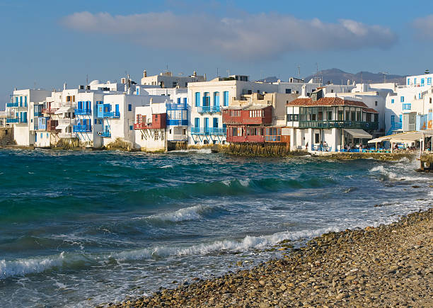 istock Little Venice, Mykonos Island, Greece 147067068