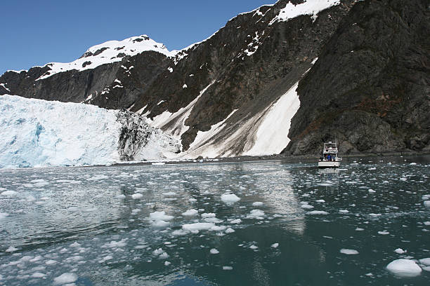 istock small boat near Northwestern Glacier 147067182