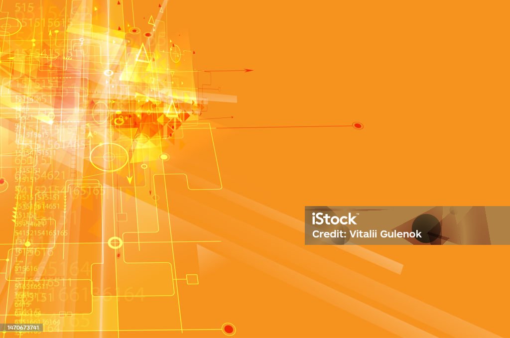 Abstract Technology Background Business Development Direction Stock ...