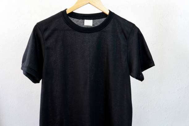istock black T shirt Mockup, Bella Canvas Grey Tshirt Mockup, Hanging Tshirt 1470674241