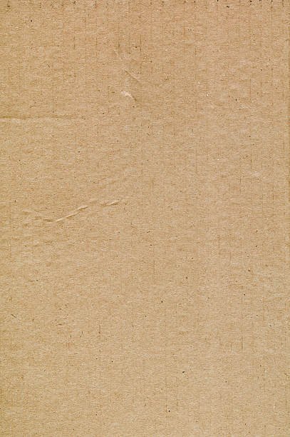 Brown cardboard stock photo