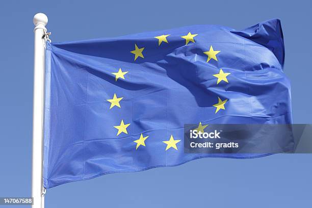 Europe Flag Stock Photo - Download Image Now - Blue, Europe, European Union Flag