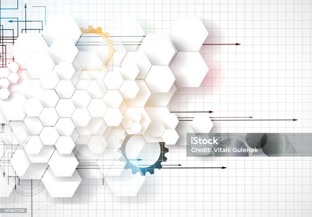 Abstract Technology Background Business Development Direction Stock ...