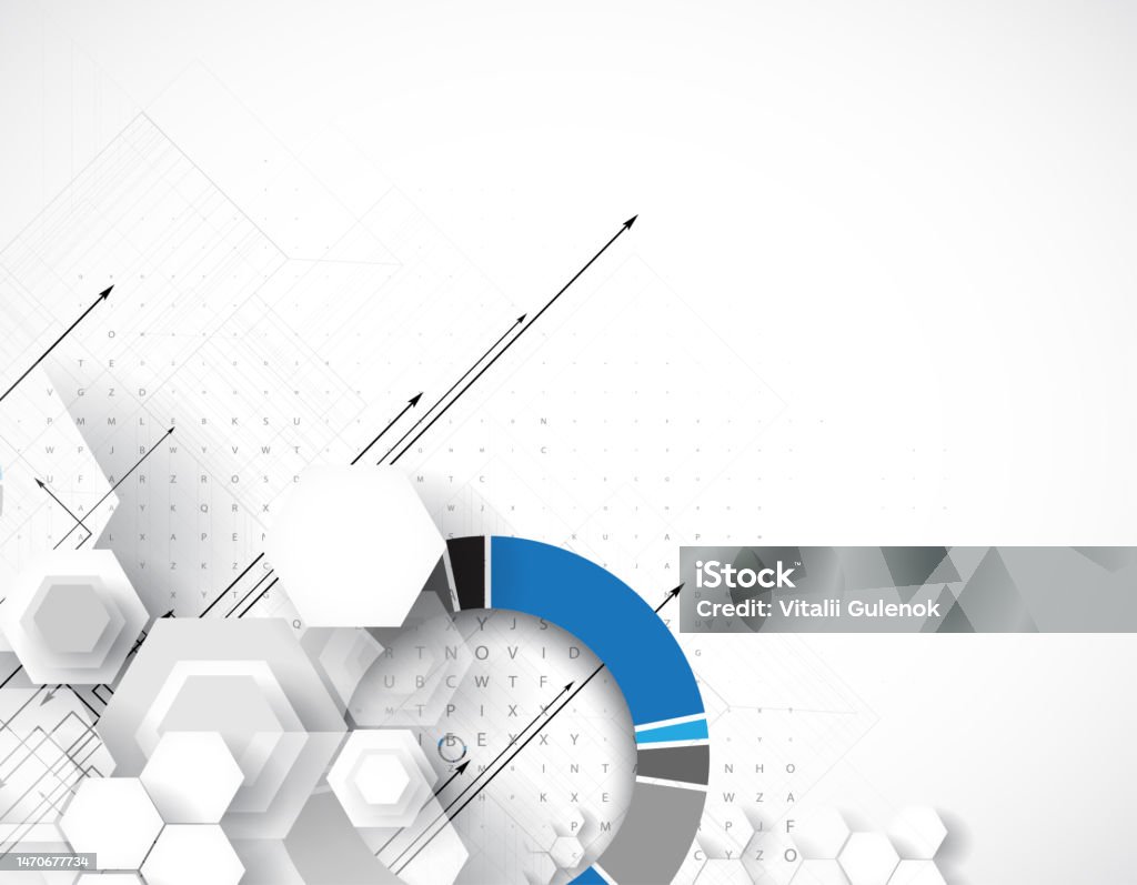 Development Simple Background Abstract Technology Background Business Development Direction Stock ...